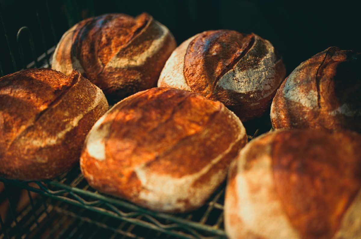 Artisan bread - stock photo, illustrative concept